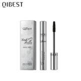 Qibest preto rímel cílios rímel 4d silky cílios alongamento cílios maquiagem à prova d'água volume olho cosméticos - Image 5