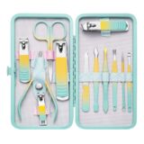 Conjunto profissional de manicure e pedicure, cortadores de unhas, ferramentas de aço de alta qualidade, cores gradiente, novo, 7-18pcs - Image 4