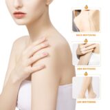 SADOER Vitamina C Loção Corporal Creme Clareamento Hidratante Esfoliante Perna Braço Traseiro Corpo Cuidados com a Pele Creme para Mulheres Homens - Image 3