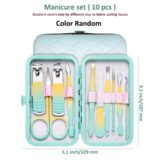 Conjunto profissional de manicure e pedicure, cortadores de unhas, ferramentas de aço de alta qualidade, cores gradiente, novo, 7-18pcs - Image 6