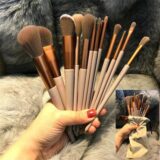 Pincéis de maquiagem para mulheres, Fundação Sombra de Olho, Pó Cosmético, Blush Blending, Beauty Make Up Tool, 13 pcs - Image 4