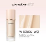 CARSLAN-Base facial fosco de longa duração, cobertura total, corretivo, clareamento, controle de óleo, maquiagem base facial - Image 2
