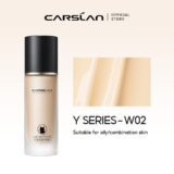CARSLAN-Base facial fosco de longa duração, cobertura total, corretivo, clareamento, controle de óleo, maquiagem base facial - Image 3