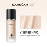 CARSLAN-Base facial fosco de longa duração, cobertura total, corretivo, clareamento, controle de óleo, maquiagem base facial - Image 6