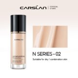 CARSLAN-Base facial fosco de longa duração, cobertura total, corretivo, clareamento, controle de óleo, maquiagem base facial - Image 20
