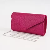 Bolsa de noite com envelope glitter feminino, bolsas de ombro femininas, bolsa longa prateada brilhante, garras femininas para festa de casamento, - Image 9